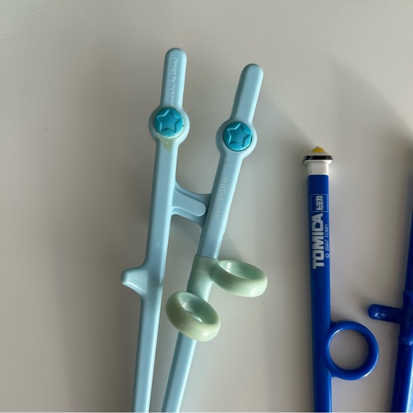 Set of Training Kids Chopsticks - 2 Pairs - Picture 12 of 12